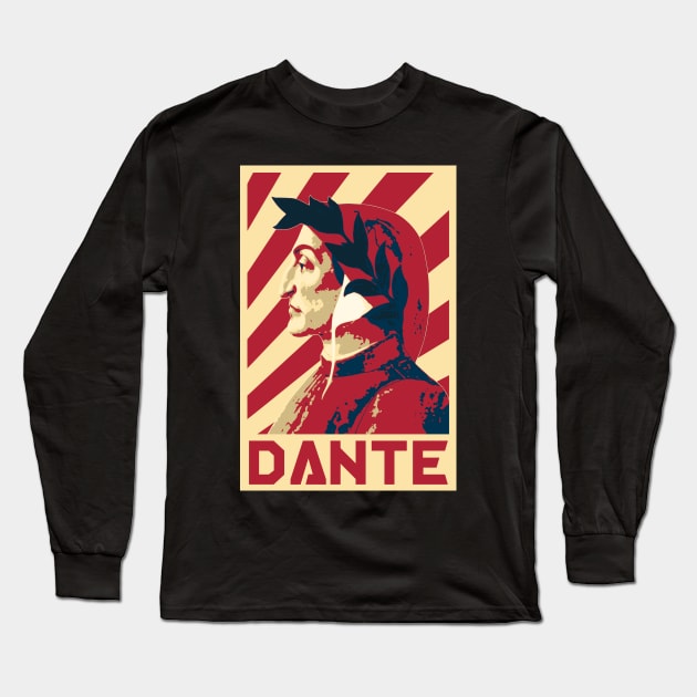 Dante Retro Long Sleeve T-Shirt by Nerd_art